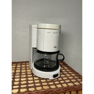 Vintage Braun Aromaster 4-cup Drip Coffee Maker Type 3075 / KF 12